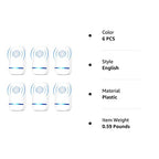 TIMIROYA Ultrasonic Pest Repeller Plug in, 6 Pack Indoor Pest Repeller for Insects Roaches Mouse Rodents Mosquitoes