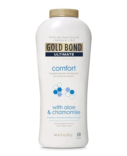 Gold Bond Ultimate Comfort with Aloe Body Powder - 100% Talc-free, 10 Oz by Chattem