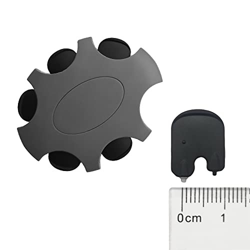 for Starkey Hear Clear Hearing Aid Wax Guards Filters Replacement (1.2mm) Compatible with All Starkey Hearing Aids Models Hearing Aid Accessories Replacement (oticon 24-pcs)