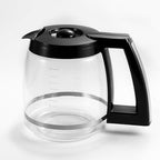 12-Cup Replacement Glass Carafe Compatible with Cuisinart Coffee Maker, 12 Cup Coffee Pot Replacement for Cuisinart, Models DCC-1100BK, DCC-1200PRC, DCC-2650, DGB500BK