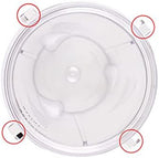 Anbige Replacement Parts for Ninja Blender, 16oz Cup with Lid Compatible with Ninja BL770 BL660 BL810 QB3000 All Pro 4 Tab Blenders (2 cups + 2 sip&seal lids)