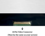 NV156FHM-T0C NV156FHM T0C for Dell PN M5DY2 0M5DY2 FHD 1920(RGB)×1080 40 pin 60 Hz 15.6" LCD Touch Screen Replacement Display Panel (Without Tabs)