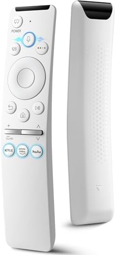 Voice Remote for Samsung-Smart-TV-Remote-Control-Replacement, Universal for Samsung Frame Crystal QLED OLED UHD 4K 8K Voice Smart TV