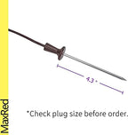 9755542 Meat Probe Thermometer Thermistor Replacement for Whirl-Pool, KitchenAid, Kenmore, Maytag, Amana, Admiral, Roper, Estate, Inglis, Magic Chef, Dacor Range Stove, Wall Oven, Grill