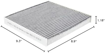 FRAM Fresh Breeze Cabin Air Filter Replacement for Car Passenger Compartment w/ Arm and Hammer Baking Soda, Easy Install, CF10134 for Honda Vehicles, white