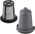 Anbige Replacement Parts 2pcs Grey Reusable Filter Cup, Compatible with Cuisinart Single Serve Coffee Makers