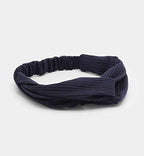 Huachi Hairband for Women's Hair, 8pcs Elastic Headbands for Women, Solid Color, Ribbed Knitting, Soft, Non-slip, Stretchy, Breathable, Suitable for Any Occasions, Hair Styling Accessories