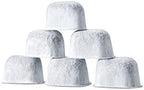 6-pack Replacement Charcoal Water filter Cartridges with Starter Kit Combo for Keurig single brewing system and some models of Breville