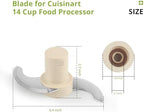 Blade for Cuisinart 14 Cup Food Processor Replacement for Model DLC-2014, DFP-14BCNY, DFP-14BCN, DFP-14BWN - ONLY for Cuisinart Blades 14 Cup - Part# DLC-001TXB-CSR