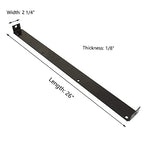 HAKATOP 790-00121-0637 26" Snow Blower Shave Plate Replaces MTD Scraper bar 784-5579A