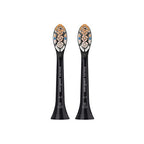 Philips Sonicare Genuine A3 Premium All-in-One Replacement Toothbrush Heads, 2 Brush Heads, Black, HX9092/95