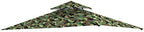 Garden Winds Replacement Canopy for Mainstays Grill Shelter Gazebo - Standard 350 - Camo Green