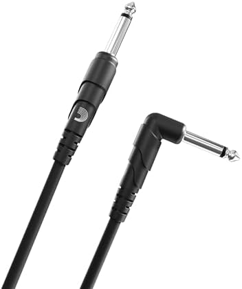 D'Addario Accessories Cable, Black, 20 feet (PW-CGTRA-20)