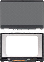 LCDOLED Replacement for HP Chromebook x360 14b-cb0013dx 14b-cb0023dx 14b-cb0047nr 14b-cb0097nr 14.0 inches WXGA 1366x768 LCD Display Touch Screen Digitizer Assembly Bezel with Board