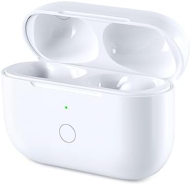 Wireless Charging Case Replacement Compatible with AirPods Pro 1st & 2nd Generation, AirPods Pro 1st & 2nd Charger Case with Bluetooth Pairing Sync Button