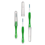 GUM Proxabrush Go-Betweens - Tight, Interdental Brushes for Tight Teeth, Dental Picks for Plaque Removal, Safe for Braces & Dental Devices, 10ct (4Pk)