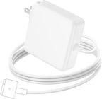 Mac Book Air Charger Replacement, 45W Power T-tip Magnetic DC Connector Adapter for Mac Book Air 11 inch and 13 inch (Between 2012-2017)