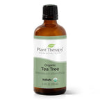 Plant Therapy Organic Tea Tree Oil (Melaleuca) 100% Pure, USDA Certified Organic, Undiluted, Natural Aromatherapy, Therapeutic Grade 100 mL (3.3 oz)