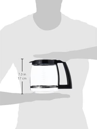 Cuisinart 12-Cup Replacement Glass Carafe for Coffee Maker, DCC-1200PRC