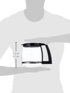 Cuisinart 12-Cup Replacement Glass Carafe for Coffee Maker, DCC-1200PRC