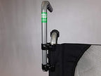 Push Wheelchair Handle Extender (300lbs Weight Capacity), Universal Wheelchair Accessories for Adults – Extendable Handle for Strollers – Adjustable Extender for Adults
