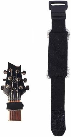 Guitar String Muter Guitar Noise Reducer Dampener Universal Guitar Fretboard Muting Wraps Suitable for Electric Acoustic Classic Guitar Bass Musical Instrument Accessories (rose)