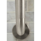 Moen Bathroom Safety 12-Inch Peened Textured Grip Stainless Steel Bathroom Grab Bar with Concealed Screws, Shower Handles for Elderly, R8712P