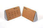 The Wedge Small Wedge Pillow, Positioning Pillow, Positioning Wedge, Foam Wedge, Pregnancy Wedge, Made in USA, Medical Wedge Pillow, Position Pillow, Ramp Pillow, Tablet Pillow, Knee Pillow, Gray