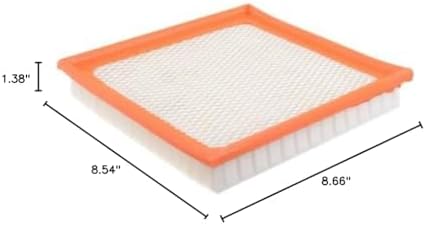 FRAM Extra Guard Flexible Panel Engine Air Filter Replacement, Easy Install w/Advanced Engine Protection and Optimal Performance, CA12295 for Select Subaru Vehicles