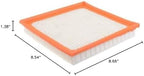 FRAM Extra Guard Flexible Panel Engine Air Filter Replacement, Easy Install w/Advanced Engine Protection and Optimal Performance, CA12295 for Select Subaru Vehicles