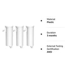 Waterdrop Replacement for GE® Profile Opal Nugget Ice Maker Water Filter, P4INKFILTR, with Ring Pull, NSF 42&372 Certified, BPA-Free, 3 Counts