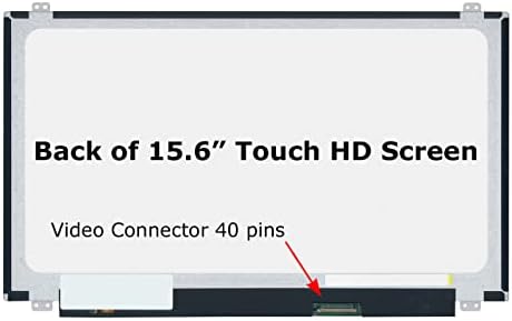 SCREENARAMA New Screen Replacement for HP 15-DA0012DX OnCell Touch, HD 1366x768, Glossy, LCD LED Display with Tools