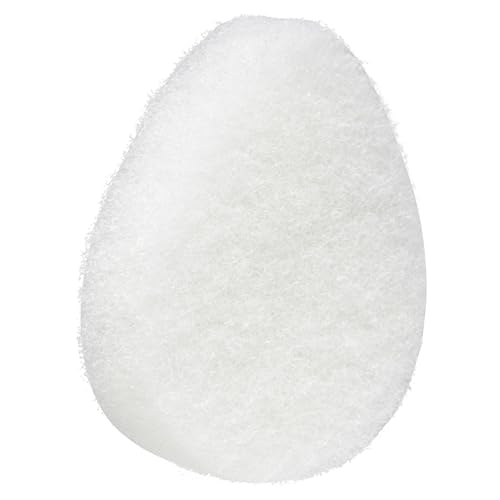 Buf-Puf Facial Sponge, Dermatologist Developed, Removes Deep Down Dirt & Makeup That Causes Breakouts and Blackheads, Reusable, Exfoliating, White, 2 Count