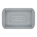 Farberware Nonstick Bakeware Baking Pan With Lid / Nonstick Cake Pan With Lid, Rectangle - 9 Inch x 13 Inch, Gray