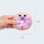 WHAT DO YOU MEME? Emotional Support Donuts by Relatable, Cuddly Stuffed Animals and Toys, Squishy Toys and Plushies, Great Ideas for Loved Ones of All Ages, Includes 5 Plushies with Carrying Basket