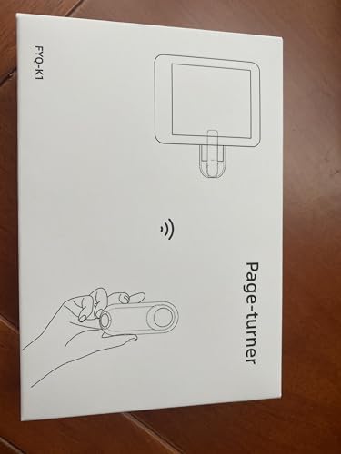RF Remote Control Page Turner for Kindle Paperwhite Accessories Ipad Reading Kobo Surface Comics/Novels iPhone Tablets Android Taking Photos Camera Video Recording Remote Triggers(Pink)