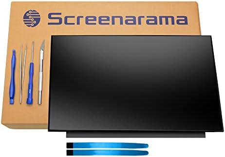 SCREENARAMA New Screen Replacement for Sharp LQ156M1JW03 (40pin 240Hz) FHD 1920x1080 IPS LCD LED Display with Tools and Tape