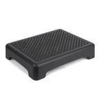 RayLove Mobility One Step Stool for Adults & Seniors, Non-Slip Bathroom Step Stool, Indoor/Outdoor Portable Stair Assist, Platform Step for Office, Kitchen, Cars and Bedroom, 400lbs Capacity, Black