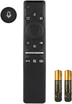 New 2 in 1 BN59-01330A RMCSPR1AP1 BN59-01329A Voiced Remote Control for Samsung QLED 8K UHD TV UN55TU850DFXZA UN55TU8200FXZA UN65TU8200 UN85TU8000FXZA Replacement Controller with Two Batteries