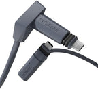 for Starlink Cable 150FT Replacement Cable for Starlink Standard Actuated Gen 2, Starlink Cable Gen 2/ V2 with End Caps Waterproof Gray (150FT/46M)