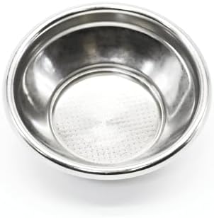 Pressurized basket compatible with Breville sage BES870/875/880/878/890 One Cup Dual Wall Filter, 54mm coffee machine replacement accessories, 1 Shot filter basket Single