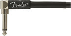Fender Professional Series Instrument Cable, Guitar Cable, Guitar Accessories, Straight/Angle, Black, 10ft