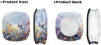 LedBack Universal Walker Accessories Hummingbird Daisy Walker Seat Covers Rollator Walker Seat and Backrest Covers Underseat Pouch Tote for Rolling Walkers