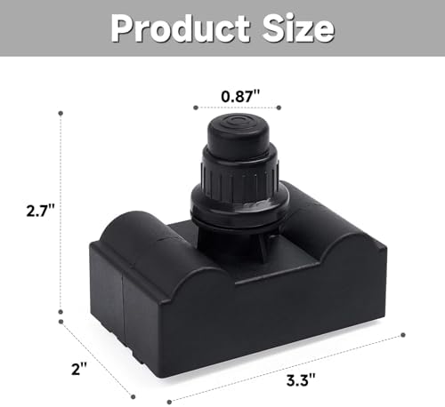 SHINESTAR 6 Outlet Gas Grill Ignitor Replacement for Charbroil, Universal BBQ Igniter for Nexgrill, Cuisinart, Outdoor Gourmet, Jenn-Air, Kitchen Aid, Master Cook, Master Forge, Members Mark