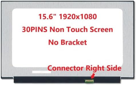 New LCD Replacement Screen FHD 1920x1080 (Non Touch) 15.6 Inch (No Brackets) 30 Pin Matte for Lenovo L340-15IRH 81LK for Laptop Display Screen LCD Application