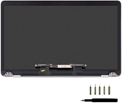 LCDOLED Compatible with MacBook Pro 13'' 2020 A2251 EMC 3348 MWP42 MWP52 MWP62LL/A MWP72LL/A MWP82LL/A MWP42LL/A 13.3 inches 2560x1600 Full LCD Screen Complete Top Assembly Replacement (Silver)