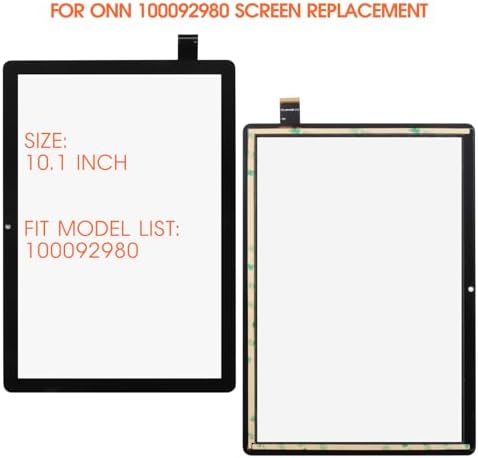 for Onn 100092980 Screen Replacement for Onn Kids Tablet 10.1 Screen for Onn 100092980 Touch Screen Digitizer Black with Tools(not Including LCD)