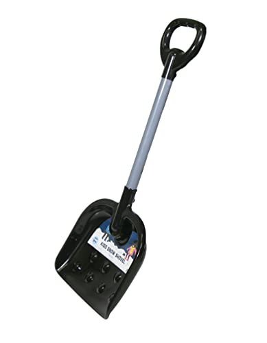 Avalanche Brands | Children's Snow Shovel | Black | Safe for All Ages