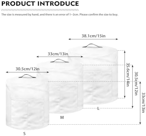 Flashideas Hummingbird Print Pressure Cooker Cover with Storage Pocket Compatible with 8 10 Quart Instant Pot, Durable Rice Cooker Air Fryer Accessories, Waterproof Kitchen Appliances Dust Cover
