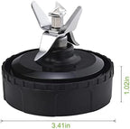 Blender Replacement Parts, 6 Fins Male Extractor Blade Assembly Fits Ninja 16oz Cups, 307KKU 322KKU770 Replacement Extractor Blade fit for Ninja BL660 BL663 BL665Q BL740 BL770AMZ BL772 BL773CO BL780